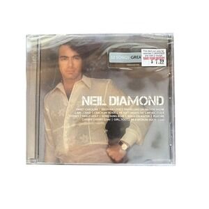 Neil Diamond Icon CD 12 Songs Greatest Hits Sweet Caroline Cracklin Rosie NEW